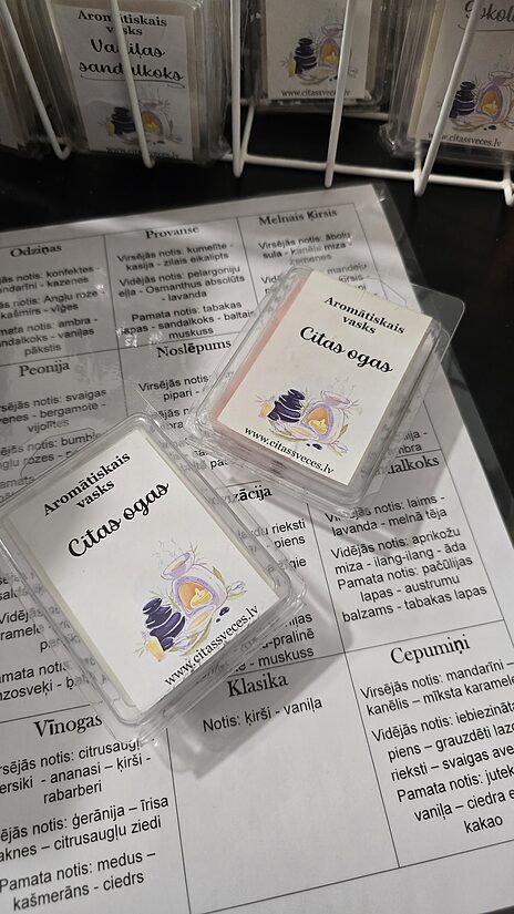Aromātiskais vasks -  "Citas Ogas"