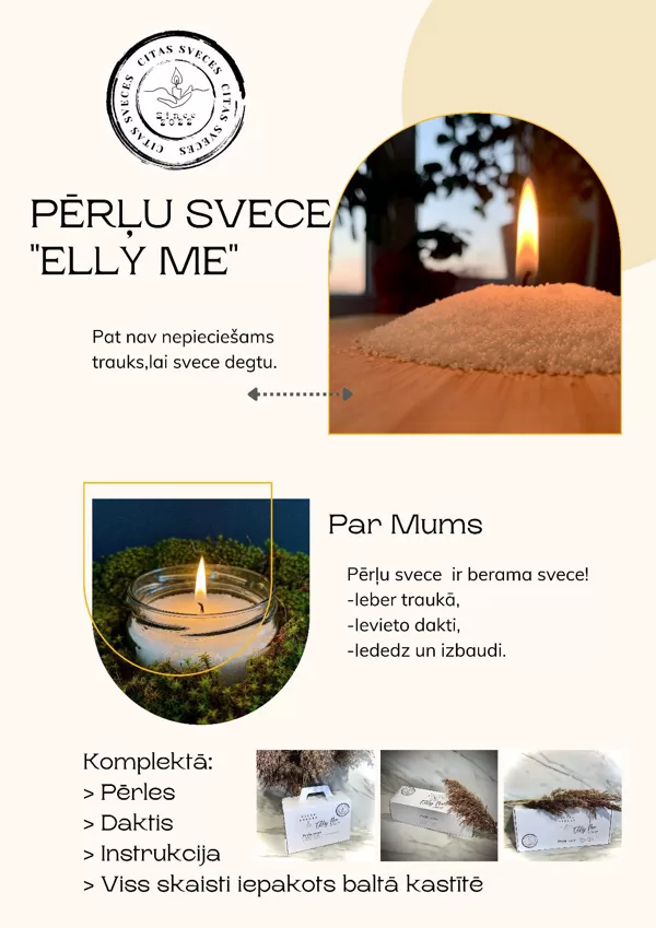 Pērļu svece